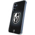 NHL Vegas Golden Knights Black Background Galaxy A35 5G Clear Case